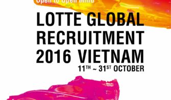 Tập đoàn Lotte tuyển dụng nhân sự năm 2016