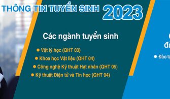 THÔNG TIN TUYỂN SINH 2023