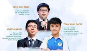 Chúc mừng các em học sinh, cựu học sinh Trường THPT Chuyên KHTN là gương mặt trẻ Việt Nam tiêu biểu và gương mặt trẻ Việt Nam triển vọng năm 2022